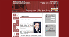 Desktop Screenshot of larapelaezdehoyos.es