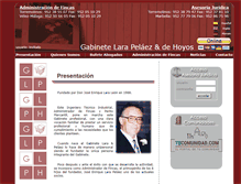 Tablet Screenshot of larapelaezdehoyos.es
